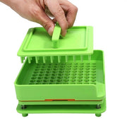 Capsule Vulmachine 100 Gaten - Manuale Capsule Volumetrica - Capsule Vuote 0 - Capsule di Gelatina/Vegetariane - Vitamine - Materiale Duraturo - Capsule Riemettere