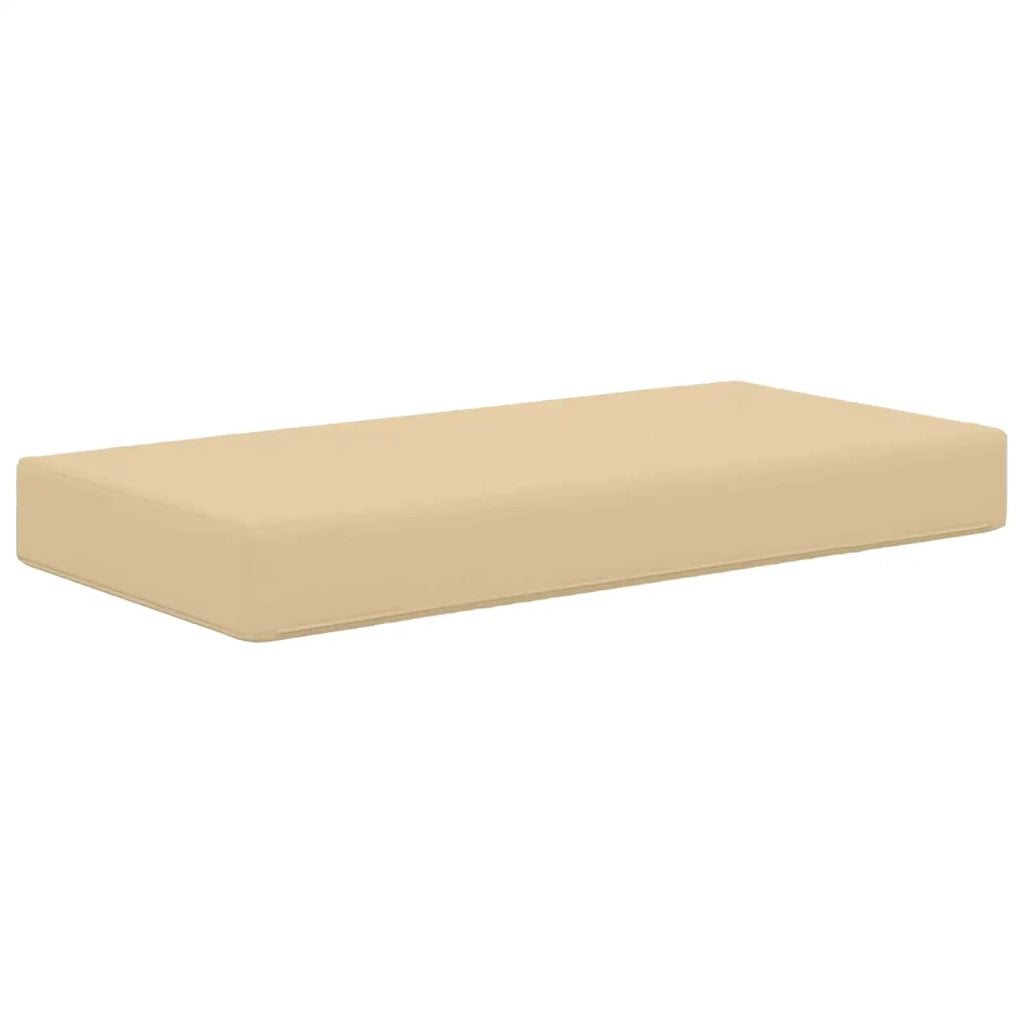 Cuscino da Sedia Esterno Beige 80 x 40 x 8 cm 100% Poliestere 900951