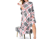 Plaid In Pile Coperta Con Maniche Da Divano Inverno Caldo Modello Bristol 3