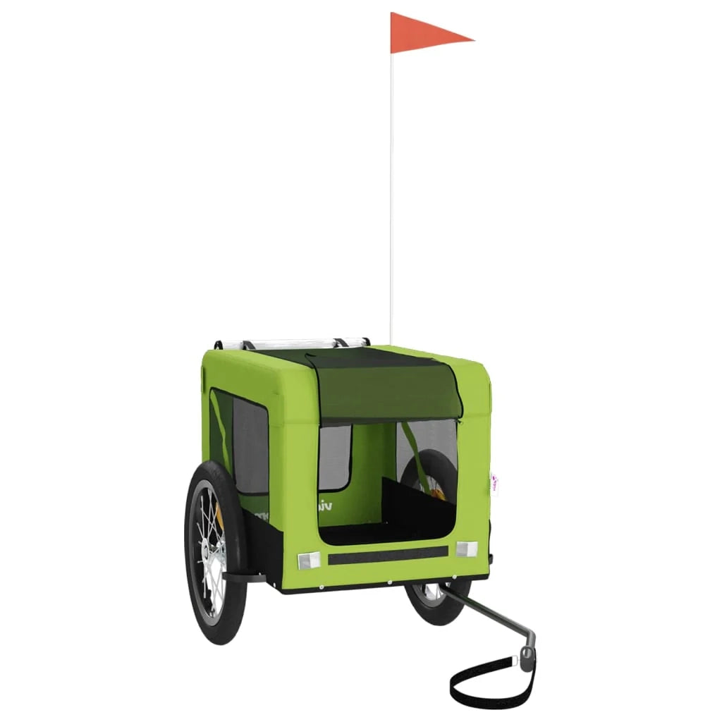 Rimorchio/carrello per animali domestici verde 02_0044285
