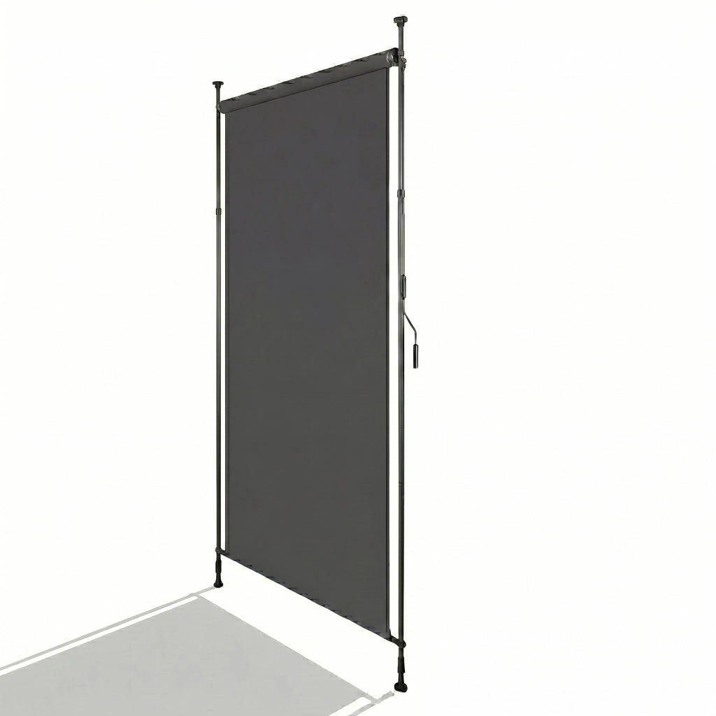 Tenda da Sole Verticale per Balcone e Terrazza ¨C Xylo ¨C Antracite, 120x270 cm