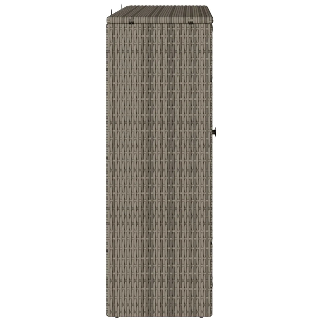Armadio con lo scaffale Grigio 100 x 36 x 102 cm Rattan CFW3070772