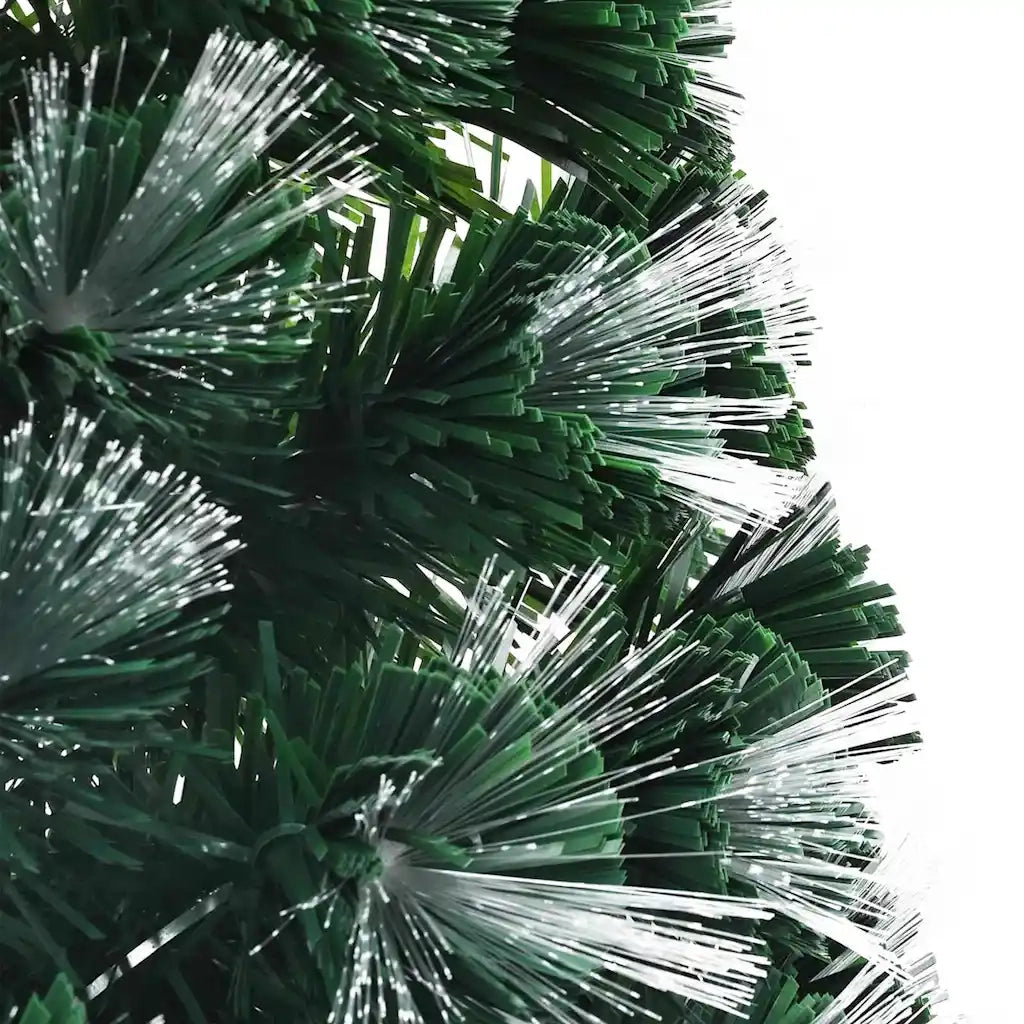 Albero di Natale | Decorazioni natalizie artificiale con 160 LED Verde 150 cm PVC