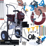 Pompa a Pistone Zenthril Apex B StandPro 2500W – Alta Pressione 20MPa, 3,2L/min | Verniciatura Professionale