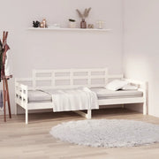 Dormeuse Bianca in Legno Massello di Pino 90x200 cm 820328