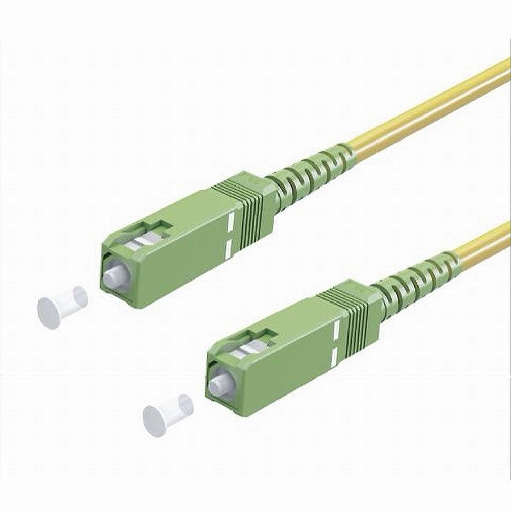 Trade Shop - Cavo Fibra Ottica Monomodale 9/125 Sc-apc 5mt Per Router Notebook Fo-d005-5.0m -