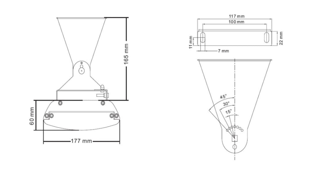 Stufa Elettrica ad Infrarossi da Parete Soffitto 104,5x17,7x6 cm 1500W con Telecomando Nero
