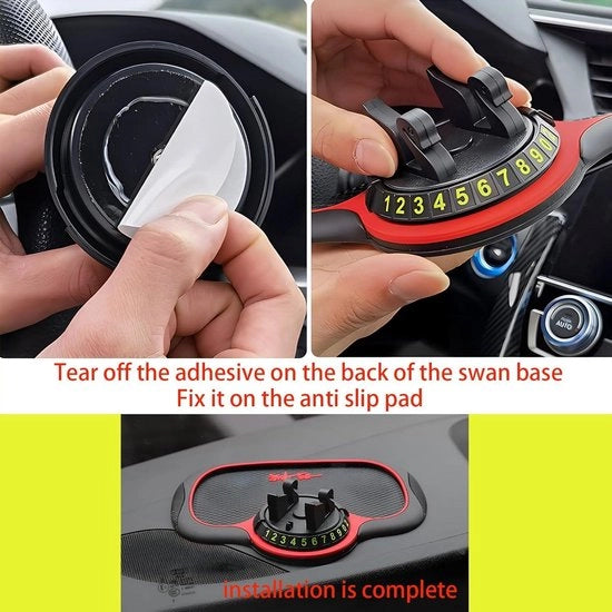 Matrice di protezione anti-scivolo per cruscotto 

Specifica: 
- Materiale: Telaio di plastica 
- Dimensioni: 30 x 20 cm
- Colore: Nero 
- Caratteristiche: Antiscivolo, facile da pulire, compatibile con diverse vetture