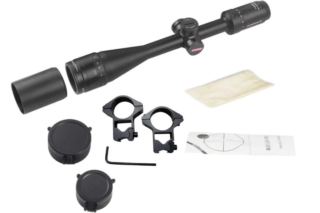 Mirino Ottico Precisione Per Fucile Carabina Reticolo Illuminato 4-16x44AOIR