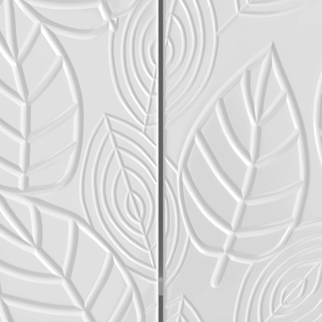 Credenza Bianco Lucido 89 x 34,5 x 80 cm Legno ingegnerizzato 895109