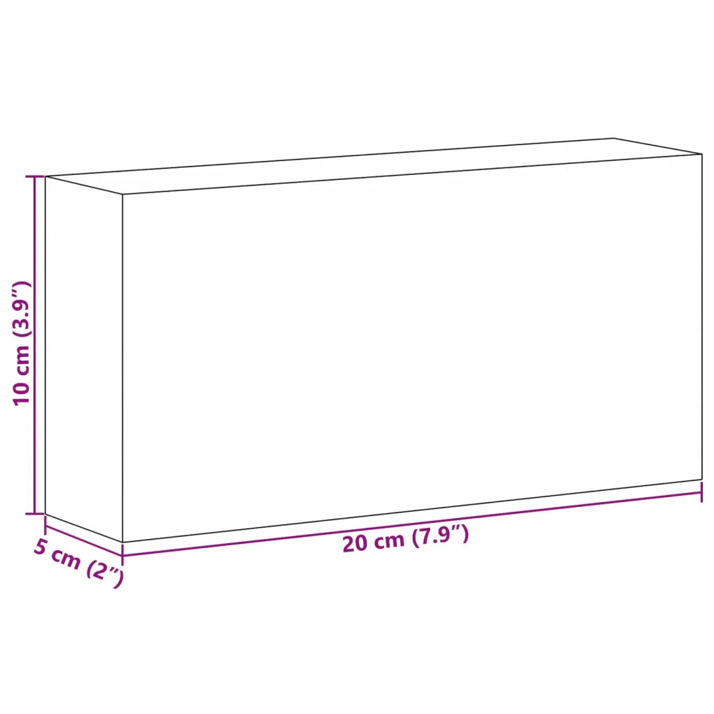 Pietre di Sale 10 pcs Rosa 20 x 10 x 5 cm Sale Rock