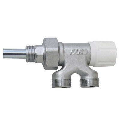 VALVOLA MONOTUBO CON BOCCHETTONE (FAR)- Diam. 3/4 x 12- FAR- pezzi 1