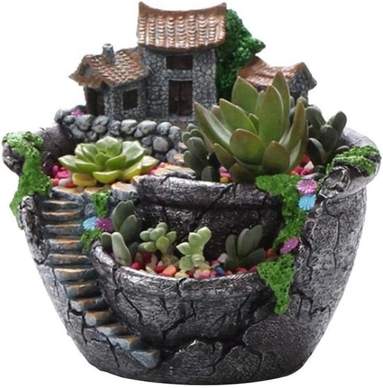 Hars per piante creativo Plus - Decorazione indoor e outdoor con paesaggio di fai da te e vaso per fiori