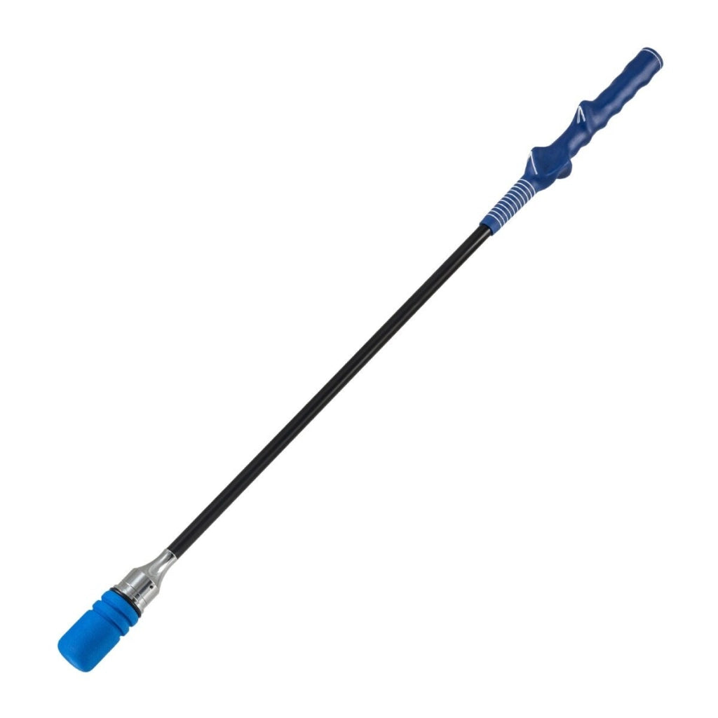 Set di 2 allenatore per swing golf bastone per allenamento flessibilit¨¤, Allenatore per swing golf equilibrio tempo forza Blu