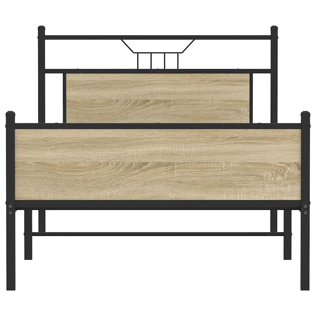 Giroletto senza Materasso Rovere Sonoma 107x203cm in Truciolato