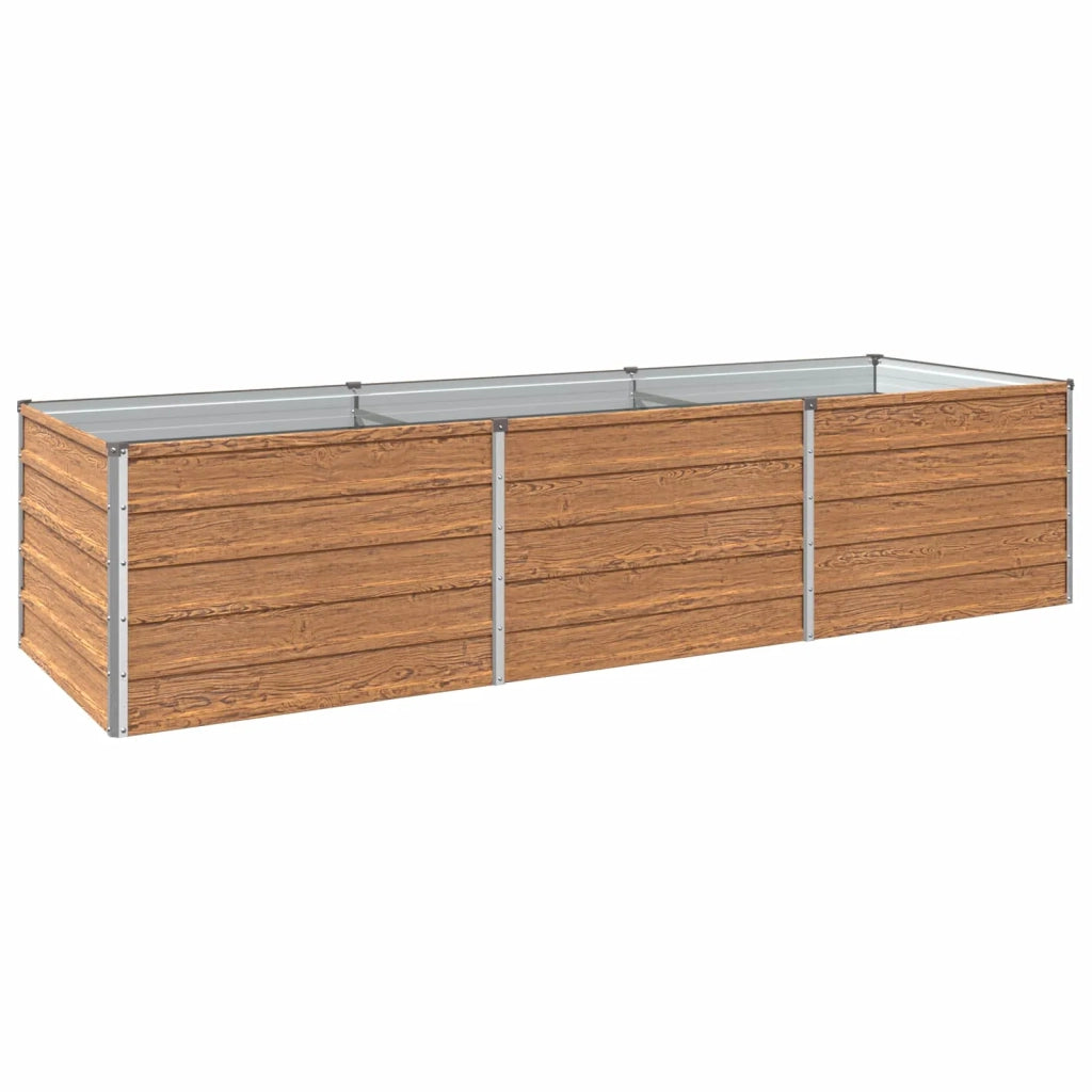 Letto rialzato da giardino Marrone legno 240 x 80 x 55 cm 8006405