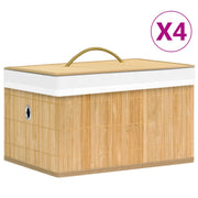 Scatole Portaoggetti 4 pz in BambÃ¹ cod mxl 44824