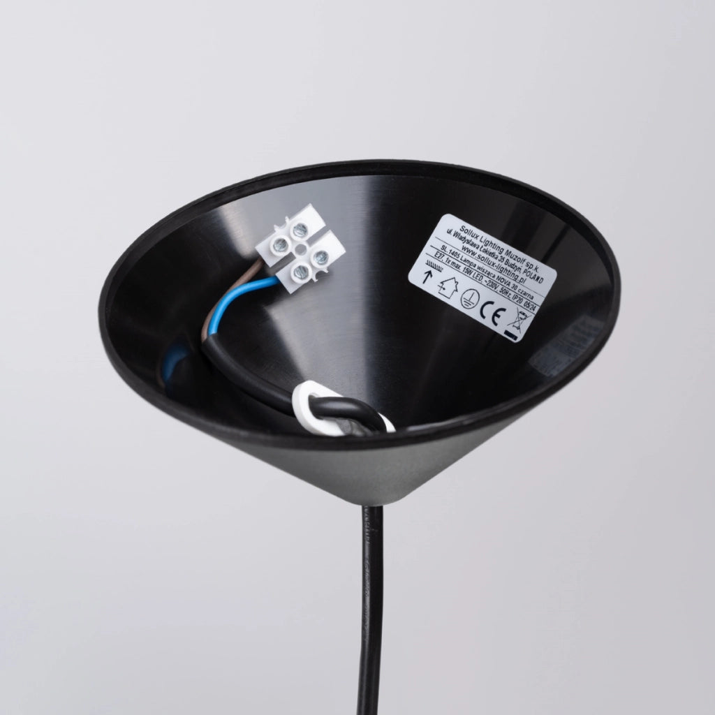 Lampada a sospensione NOVA 30 nero