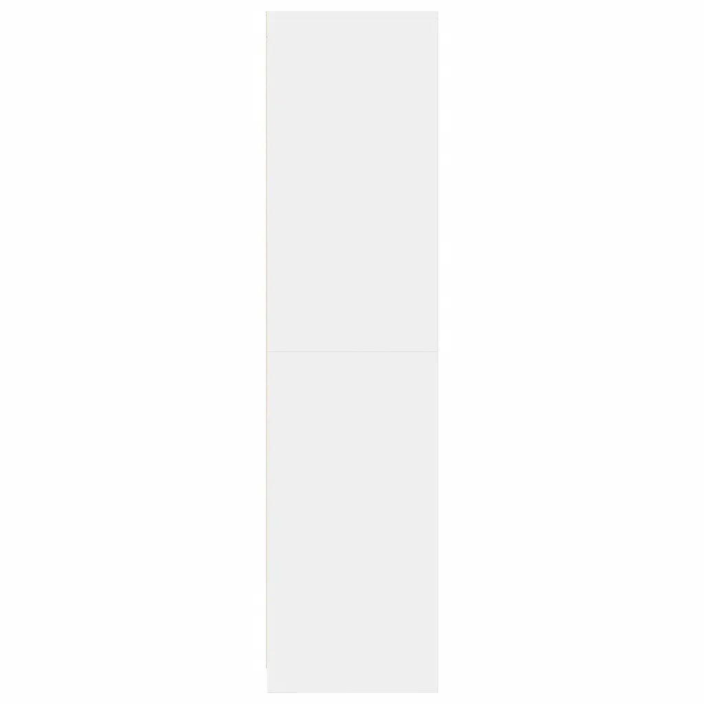 Armadio Bianco 100x50x200 cm in Legno Multistrato CFW7506348