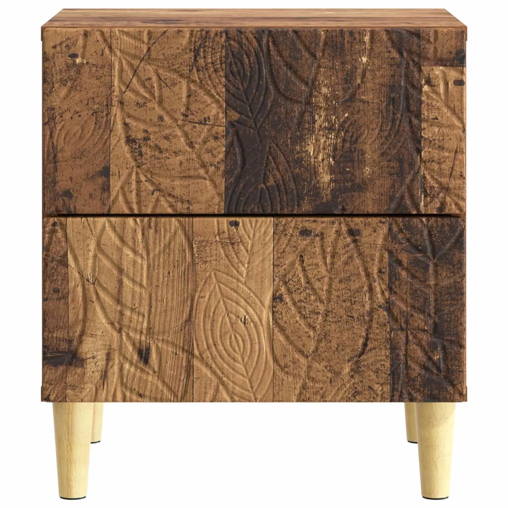 Comodino Legno antico 43 x 34,5 x 48 cm Legno ingegnerizzato