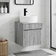 Mobile lavabo da parete Sonoma grigio 49 x 44,5 x 65 cm 890598
