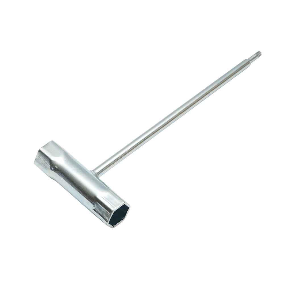 Chiave per candele per motosega 17x19x200mm con cacciavite Torx incluso