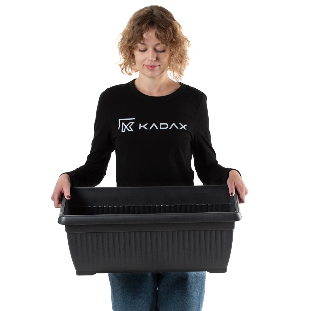 KADAX Doniczka DTT600-S433 Terra antracytowy <10><