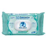 SALVETTE DETERGENTI 'SANO E BELLO' profumazione al muschio bianco  - SANO E BELLO