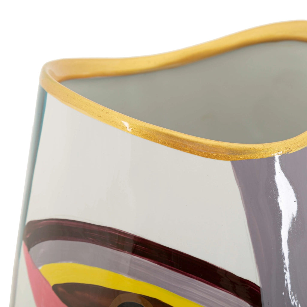 Basesaso, Vaso Disegno Moderno, Multicolore
