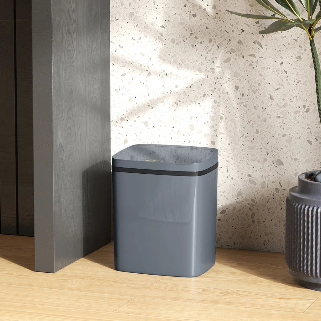 Cestino Automatico 15L ¨C Minimal ¨C Grigio 27.6x21.4x33.5 cm