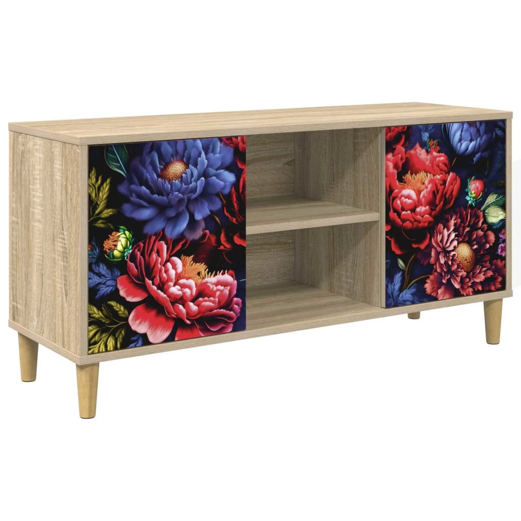 Mobile TV KIEL 102 x 33 x 50 cm Sonoma Legno ingegnerizzato 8007043