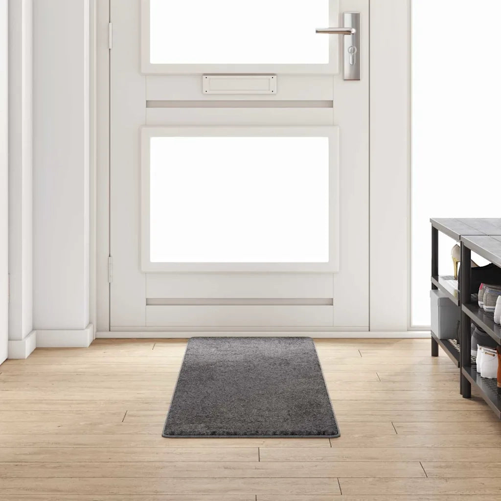 Runner in Moquette | Runner Tappeto Grigio 50 x 200 cm 100% Polipropilene Tuft