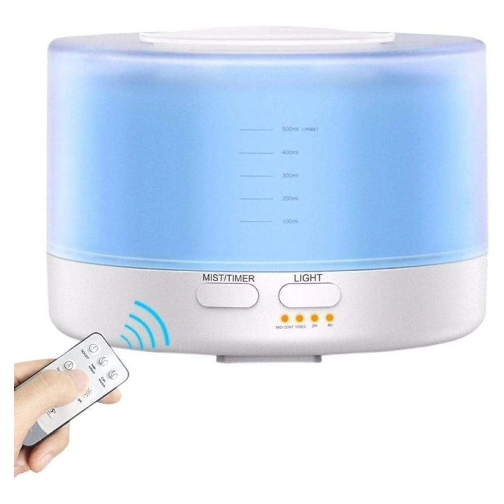 Trade Shop - Diffusore Aromi 4in1 Umidificatore Bianco Ambiente Rgb Aromaterapia Ultrasuoni -