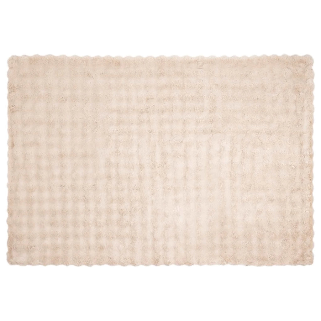 Coperta antiscivolo in sintetica di coniglio Olite 4 pcs Beige 42021790