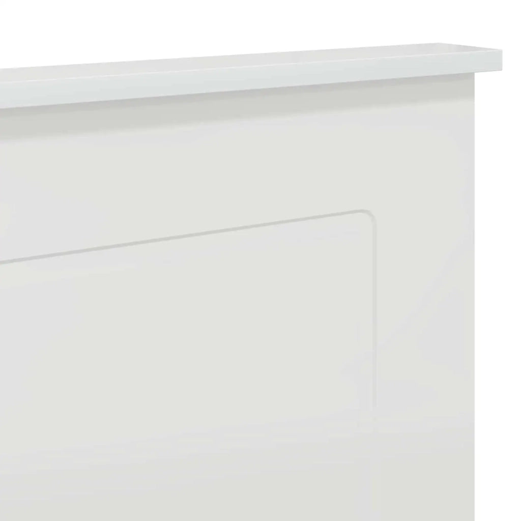 Testiera | Testata Bianco Lucido 100 cm Legno ingegnerizzato