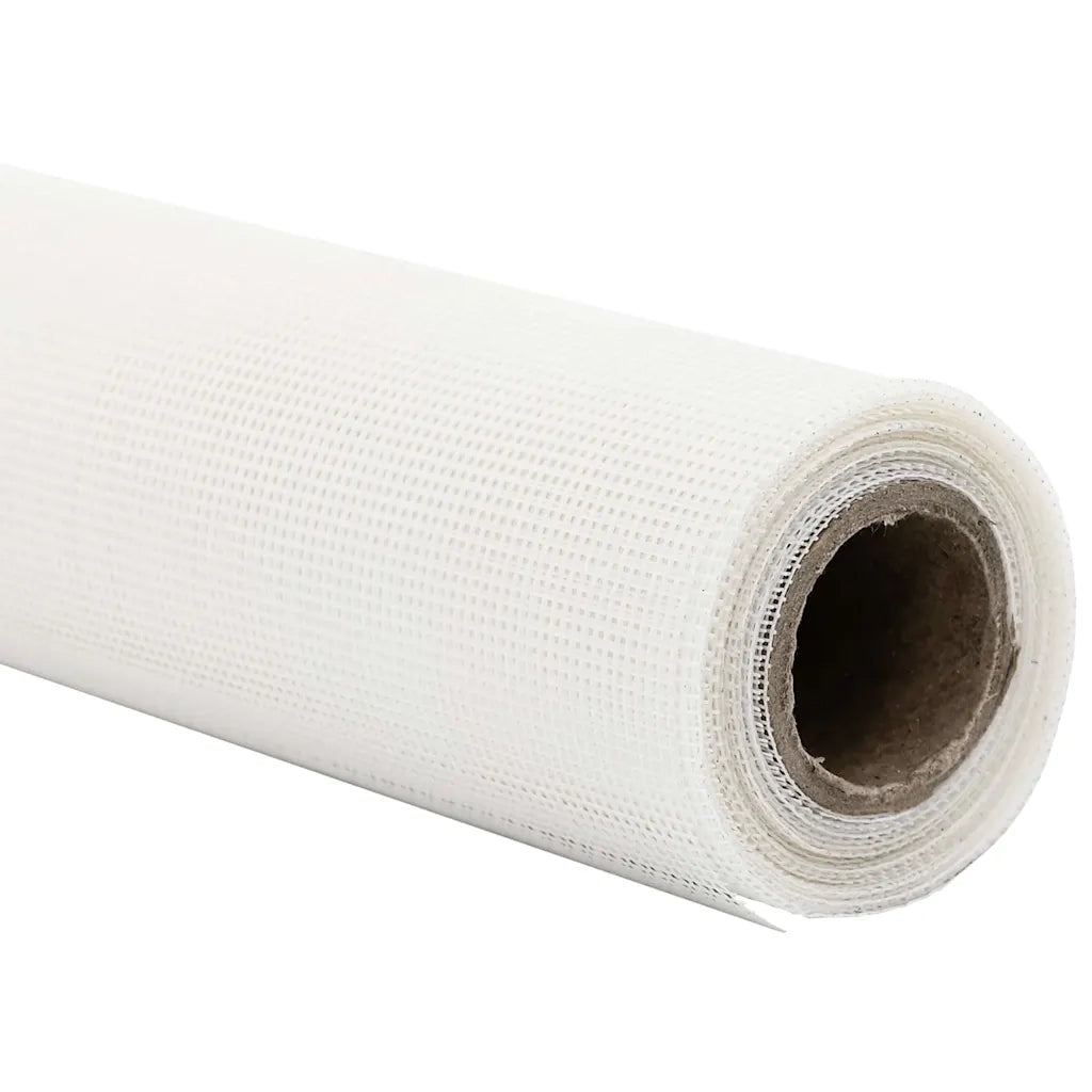 Zanzariera a rete Bianco 112 x 500 cm Fibra di vetro CFW4752192