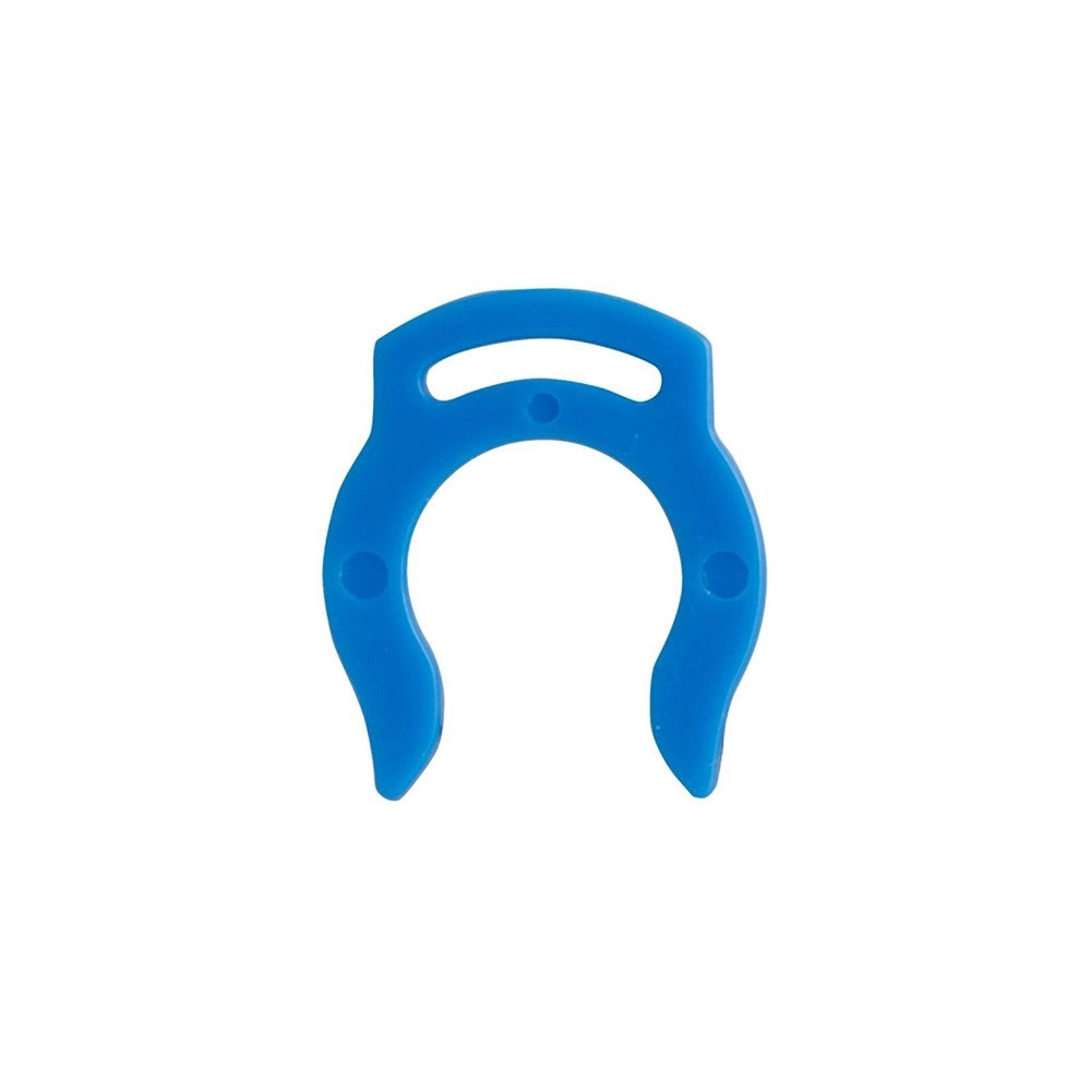 Clip Blocca Pinzetta colore blu per raccordi 1/4''