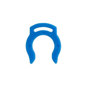 Clip Blocca Pinzetta colore blu per raccordi 1/4''