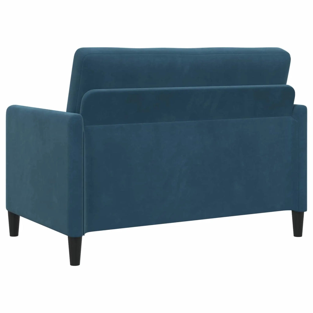 Set di Divani con Storage 2 pz Blu Poliestere 3429171