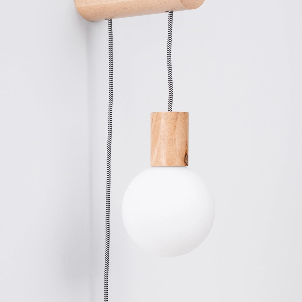 Lampada a parete NIBMI G9 con interruttore