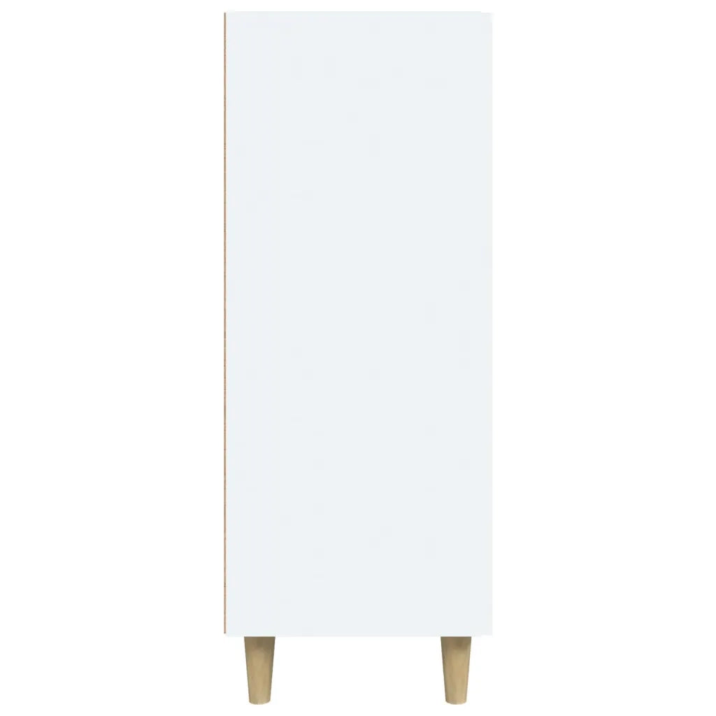 Credenza | Madia | Buffet da pranzo | Armadio da pranzo Bianca 69,5x34x90 cm in Legno Multistrato