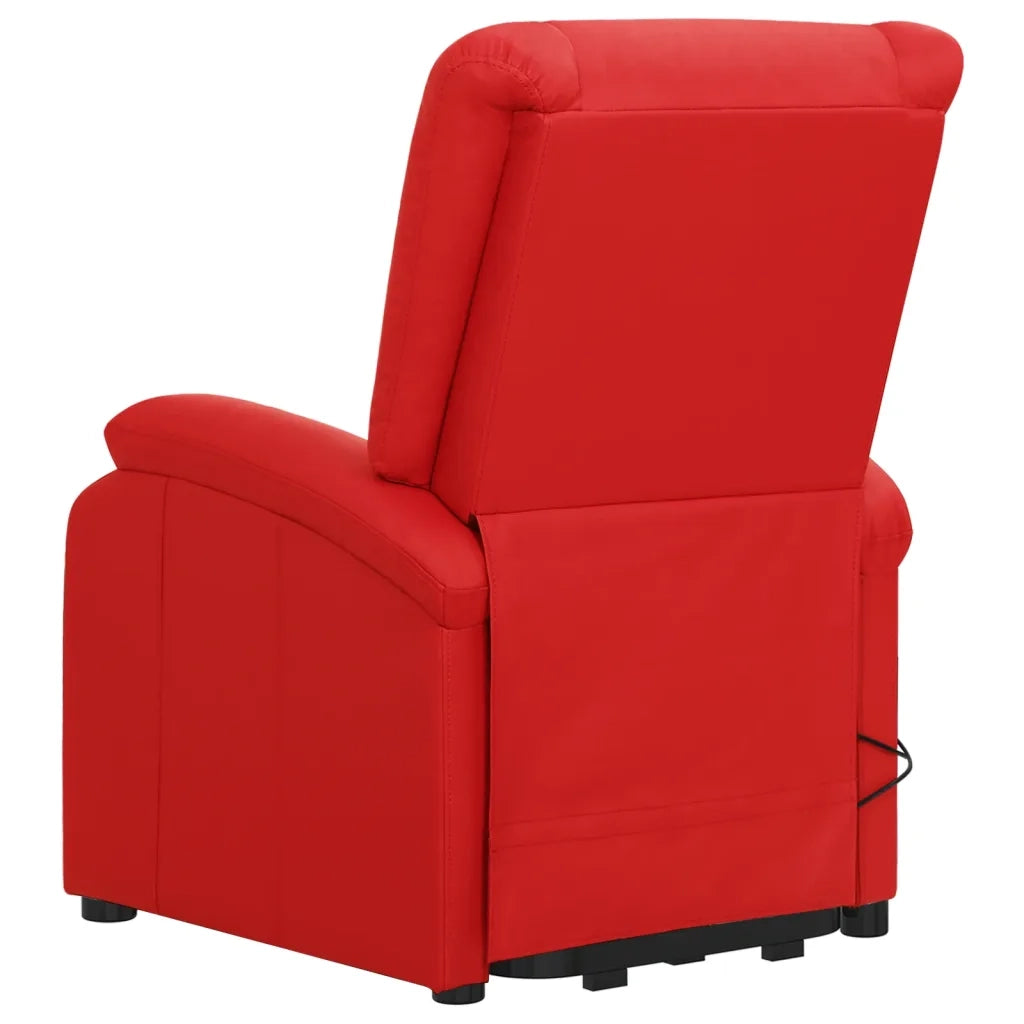 Poltrona Alzapersona Rosso in Similpelle 329697