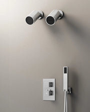 Set doccia da incasso Orion Cromo Termostático lluvia + cascada DUCHA.ES