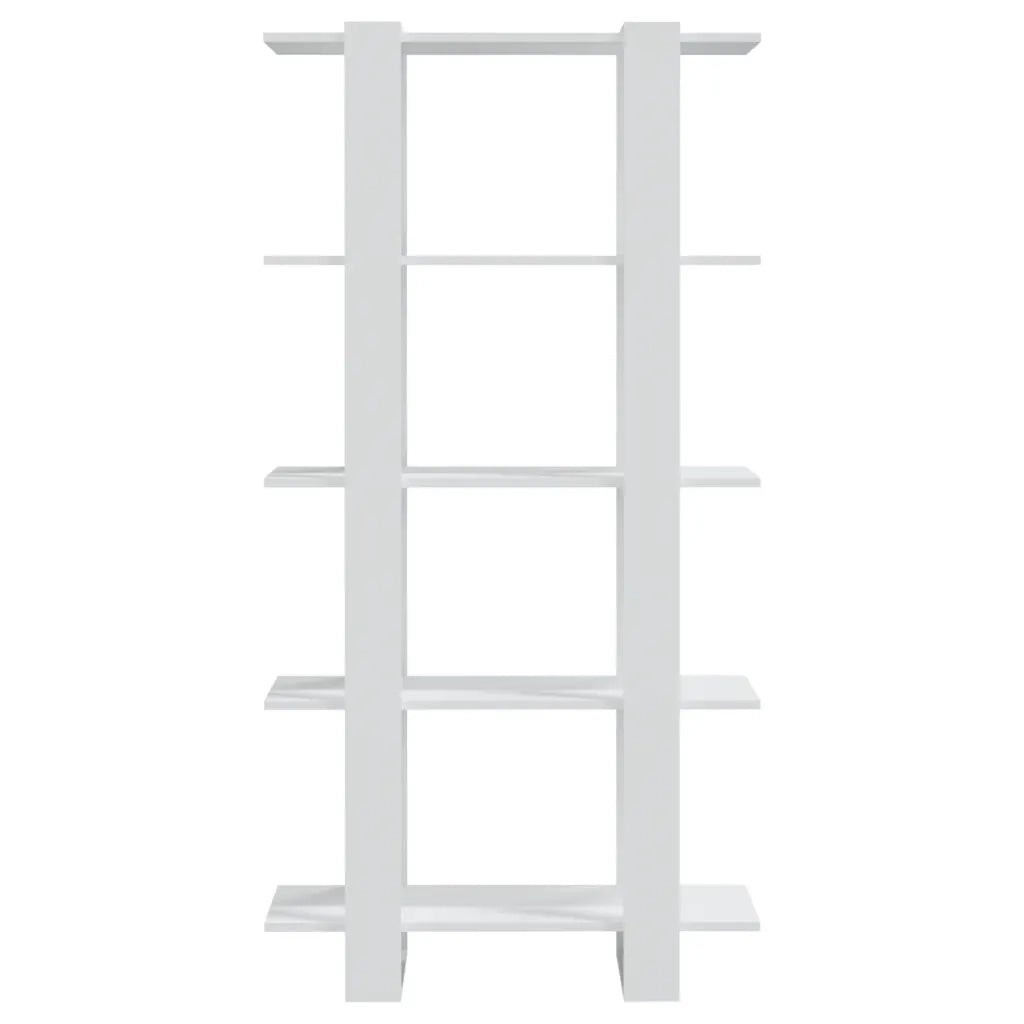 Libreria/Divisorio Bianco 80x30x160 cm in Legno Multistrato 811565