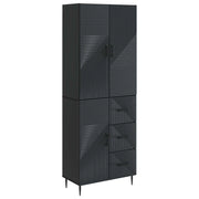 Set di armadi 2 pcs Nero 66 x 34,5 x 89,5 cm 3416656