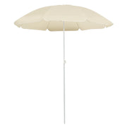 Ombrellone da Esterni con Palo in Acciaio 180 cm Sabbia cod mxl 22851