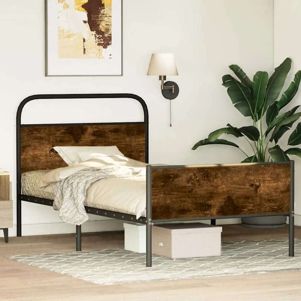 Giroletto senza Materasso Rovere Sonoma 107x203cm in Truciolato 4100388