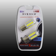 Trade Shop - Lampadine Di Retromarcia Ba15s 12v - 24v / 33led Ultra Luminose Maxtech L-p031 -