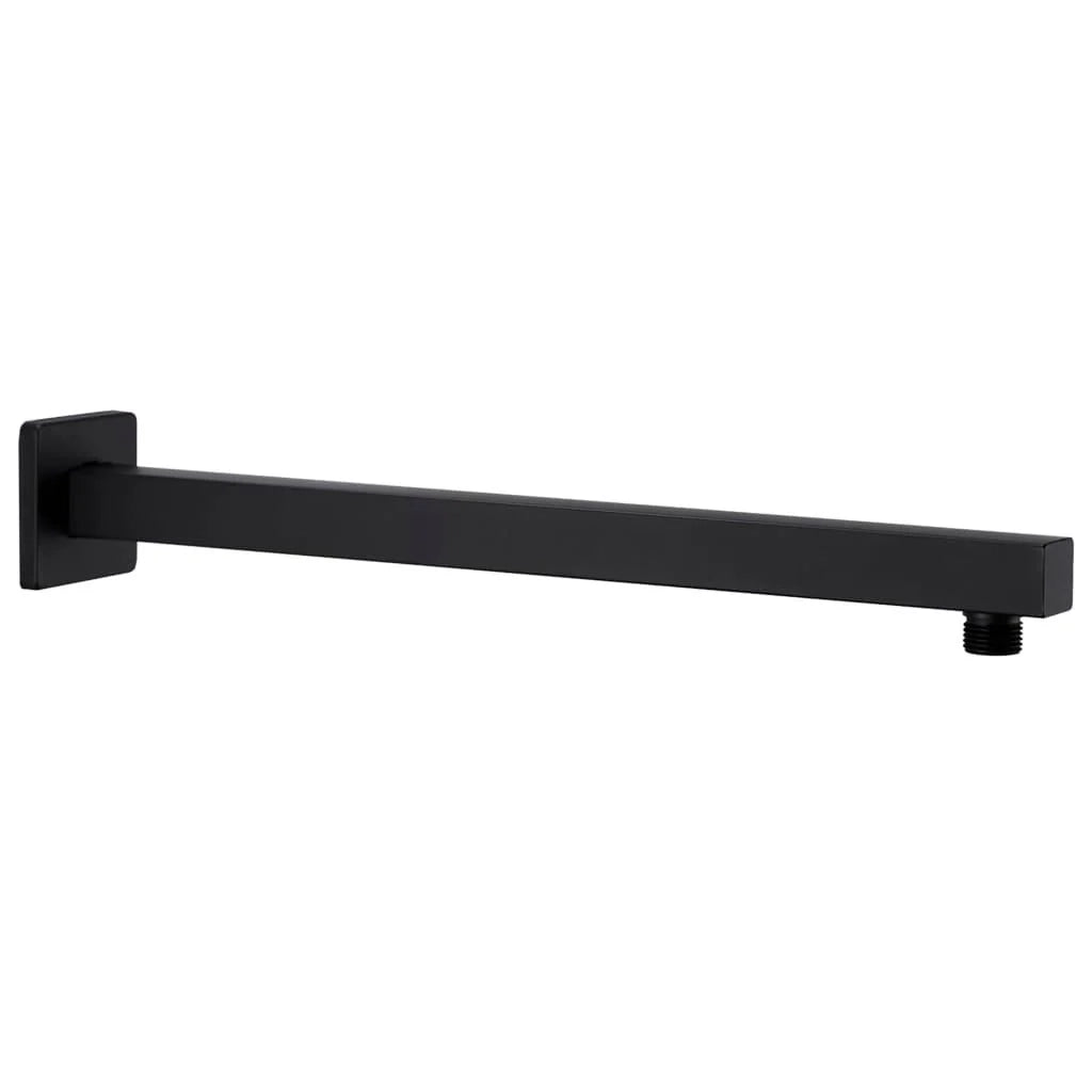 Braccio di supporto doccia quadrato acciaio inox 201 nero 40 cm 02_0003282