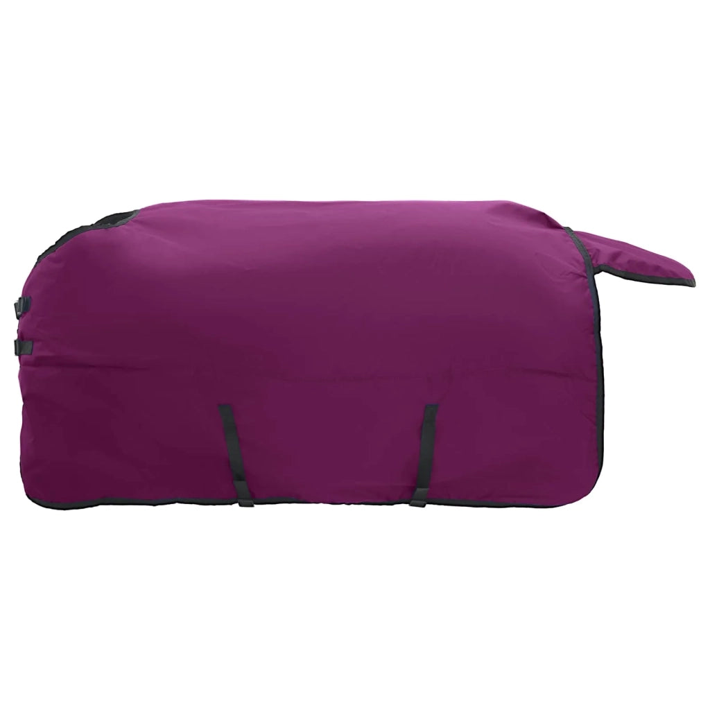 Coperta per Cavalli Verde Scuro e Nero 135 cm Poliestere CFW6559339